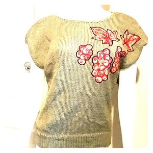 Vintage "Donna Turan" Sweater Sz M
